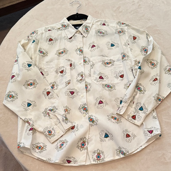 Women’s patterned button down shirt - Picture 1 of 2